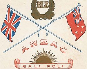 Drapeau ANZACs
